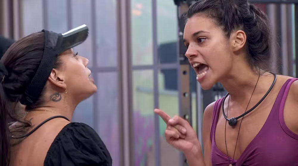 Fernanda e Alane bateram boca no BBB 24 – Reprodução/Globoplay