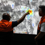 Centro de Monitoramento e Alerta de Desastres Naturais (Cemaden-RJ). Imagem: Ernesto Carriço.