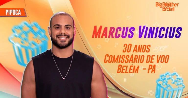 Marcus Vinicius, do BBB 24 — Foto: Globo