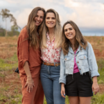 Susana Garcia, Ingrid Guimarães e Tatá Werneck no set de “Minha Irmã e Eu”