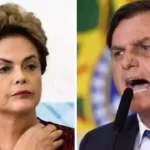 Dilma Rousseff e Jair Bolsonaro - Foto: Reprodução