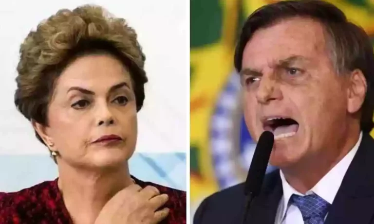 Dilma Rousseff e Jair Bolsonaro - Foto: Reprodução