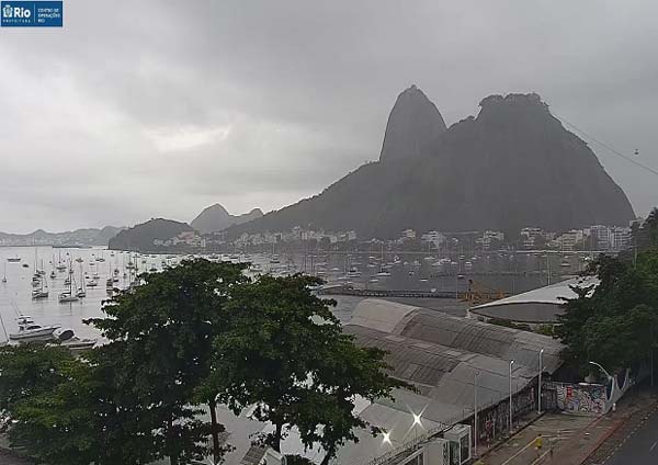 Foto: câmera da Prefeitura do Rio