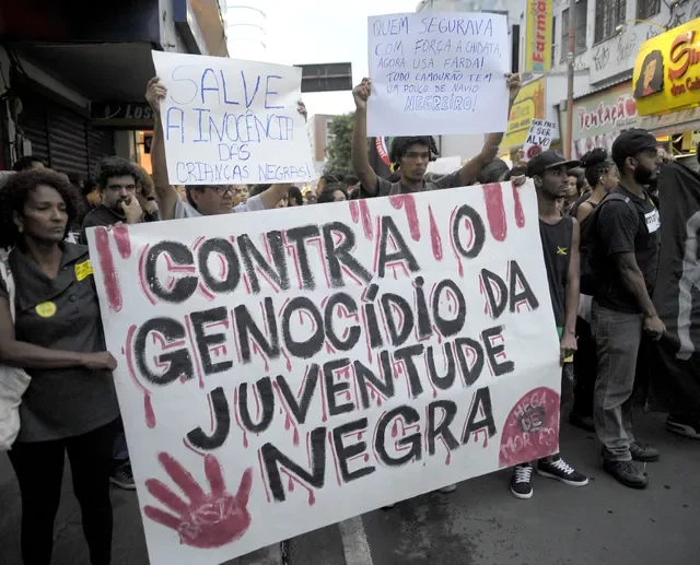 Jovens negros são os principais alvos da violência policial no estado de São Paulo, segundo levantamento da Rede de Observatórios - Tomaz Silva/Agência Brasil