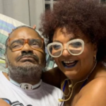 Arlindo Cruz e Babi, sua esposa. Foto: reprodução