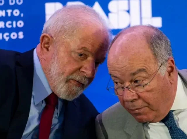 O presidente Luiz Inácio Lula da Silva e o ministro das Relações Exteriores, Mauro Vieira. (Foto: Reprodução)