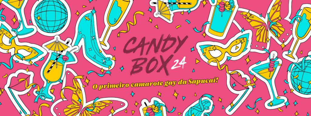A Festa LGBTQIA + CandyBox celebra o sucesso de mais de uma década na Sapucaí!