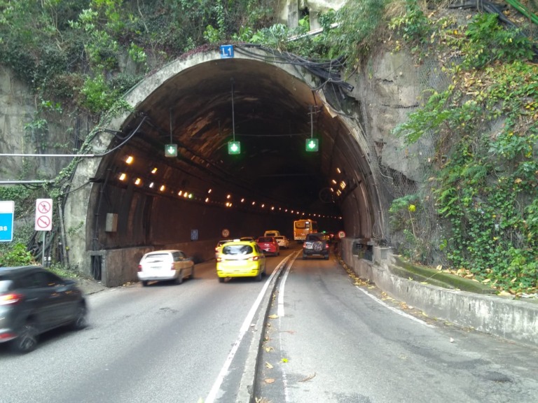 O Túnel Rebouças será fechado para obras de revitalização - Arquivo/Prefeitura do Rio