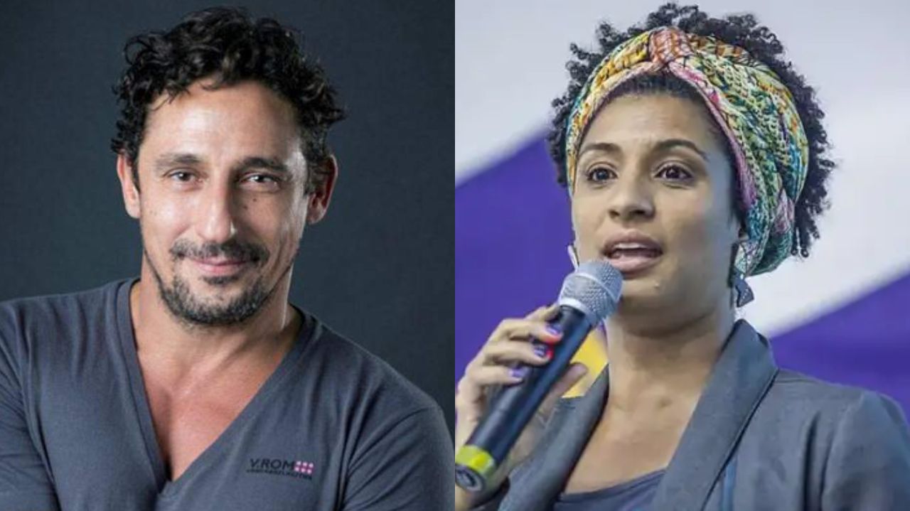 Tuca Andrada e Marielle Franco – Reprodução