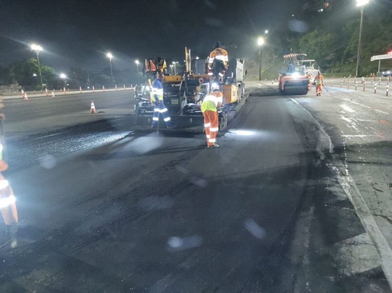 Linha Amarela terá interdições nas alças de acesso e saída para a Avenida Brasil