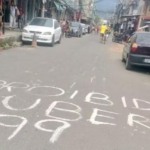 Bandidos proíbem entrada de carros de aplicativos na Gardênia Azul, no Rio de Janeiro. Foto: Reprodução