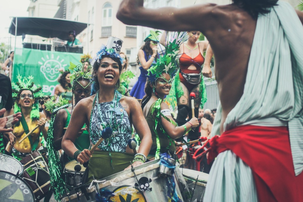 Desfile do bloco Planta na Mente, no Centro, Rio de Janeiro, em 2023 - Foto: Divulgação