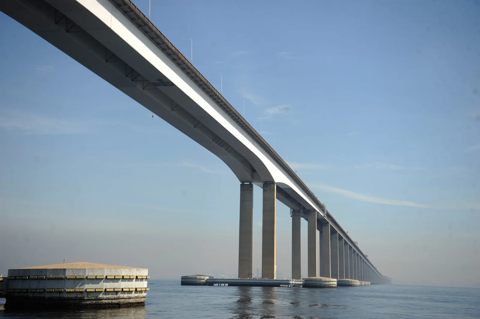 Globonews apresenta especial de 50 anos da Ponte Rio-Niterói | Créditos: Agência Brasil