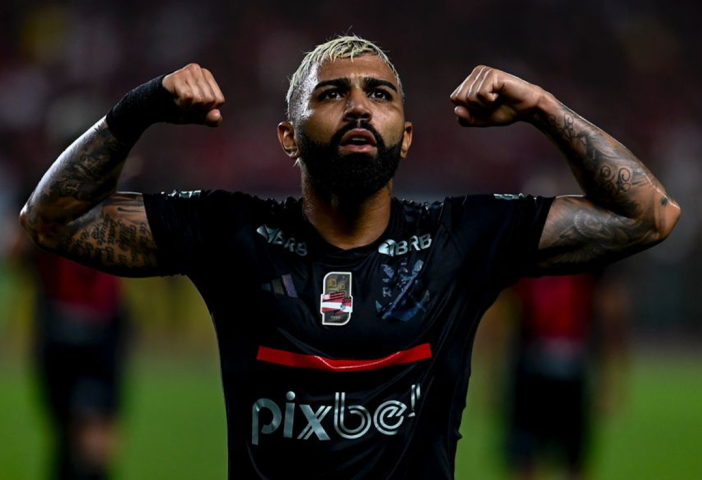 Gabigol não marcava desde 20 de agosto de 2023 (Crédito: Marcelo Côrtes/CRF)