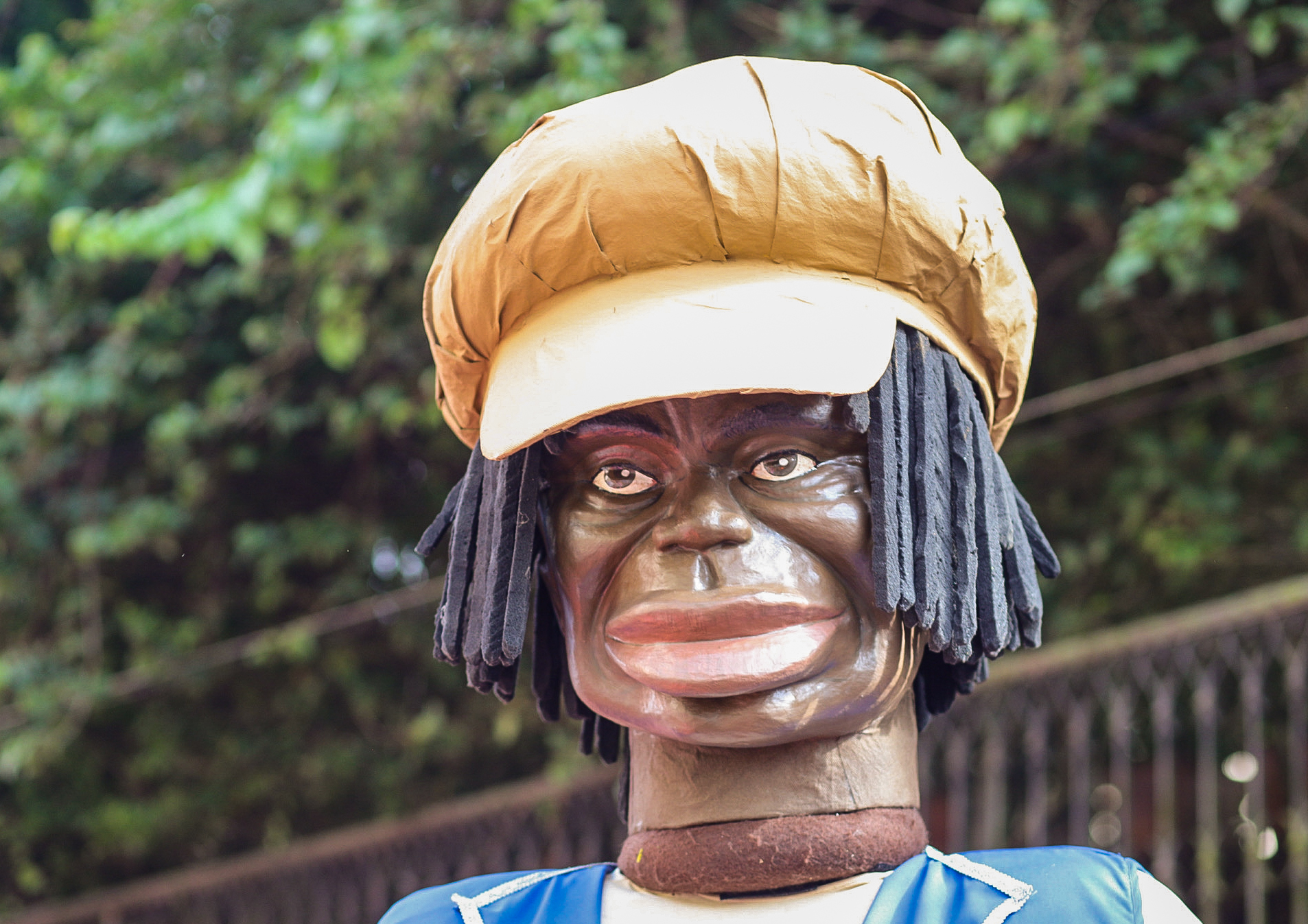 Homenageado pelo bloco, Céu Na Terra teve boneco com rosto de Milton Nascimento - Foto: Fernando Maia - Riotur