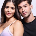 Naira Ávila e o ator João Guilherme