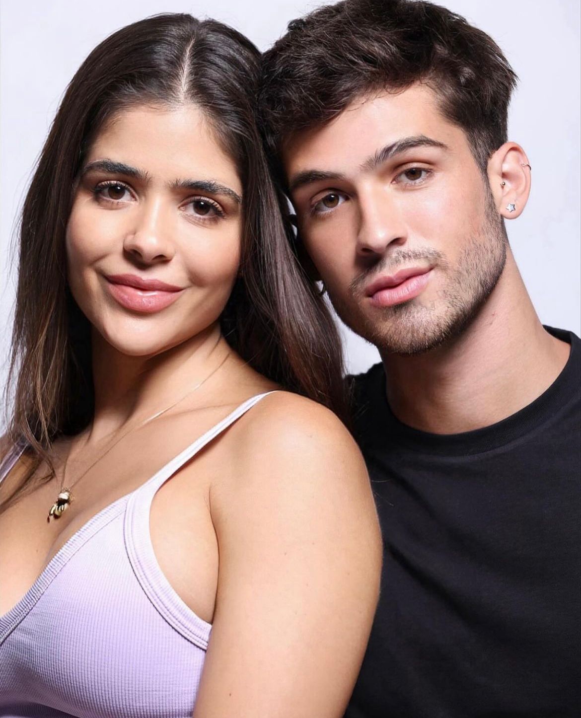 Naira Ávila e o ator João Guilherme