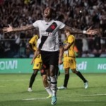 Zé Gabriel abriu o placar para a vitória do Vasco. (Crédito: Leandro Amorim/CRVG)