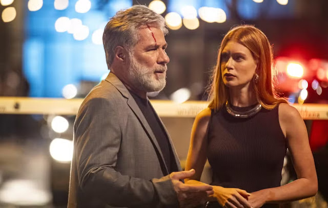 César (Leopoldo Pacheco) e Preciosa (Marina Ruy Barbosa) serão presos nos últimos capítulos de Fuzuê - Foto: Globo/Paulo Belote