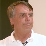 Bolsonaro em entrevista ao jornal da Record. Foto: Reprodução