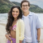 Luna (Giovana Cordeiro) e Miguel (Nicolas Prattes) em Fuzuê — Foto: Globo/Fábio Rocha