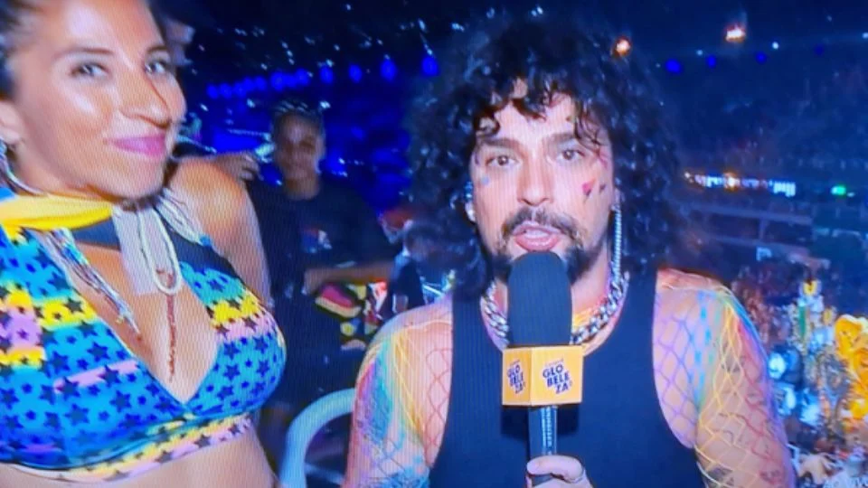Globo troca repórteres por influenciadores na cobertura do carnaval. Créditos: Reprodução