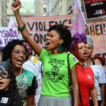 São Paulo – Manifestações do Dia da Mulher na região central da capital. Foto: Rovena Rosa/Agência Brasil