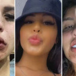 Geovana Pontes, de 19 anos, relata ter sofrido agressões de outros influenciadores em festa. Foto: reprodução