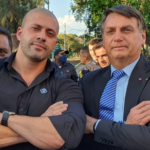 Daniel Silveira e o ex-presidente Jair Bolsonaro. Foto: reprodução