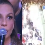 Ivete Sangalo se desespera após dióxido de carbono escapar em seu trio: 'Susto da p*' (Crédito: Montagem reprodução/Web)