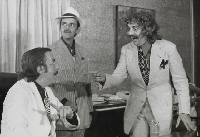 O ator Hugo Carvana em cena de Quando o carnaval chegar (1972)