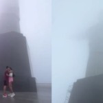 Casal posou para fotos no Cristo Redentor – Reprodução