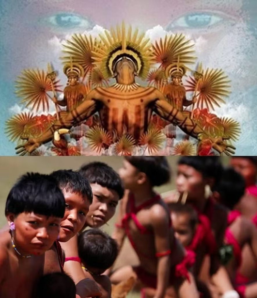 Hutukara Salgueiro e povo Yanomami — Foto: divulgação