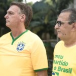 Ex-presidente Jair Bolsonaro (PL) e o pastor Silas Malafaia durante ato na Avenida Paulista, em São Paulo. Foto: Reprodução