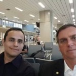 Tércio Arnaud Thomaz e Jair Bolsonaro: na mira da PF. Foto: Reprodução