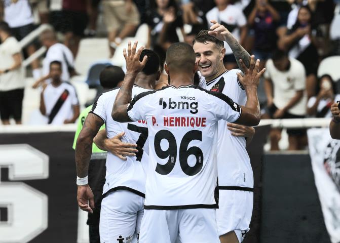 Vasco venceu o Botafogo por 4 a 2 (Crédito: Úrsula Nery/Agência FERJ)