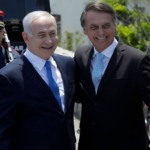 Jair Bolsonaro e Benjamin Netanyahu. Foto: Reprodução