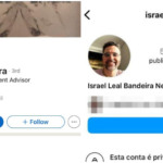 Israel excluiu perfil no LinkedIn e privou conta no Instagram. Foto: Reprodução