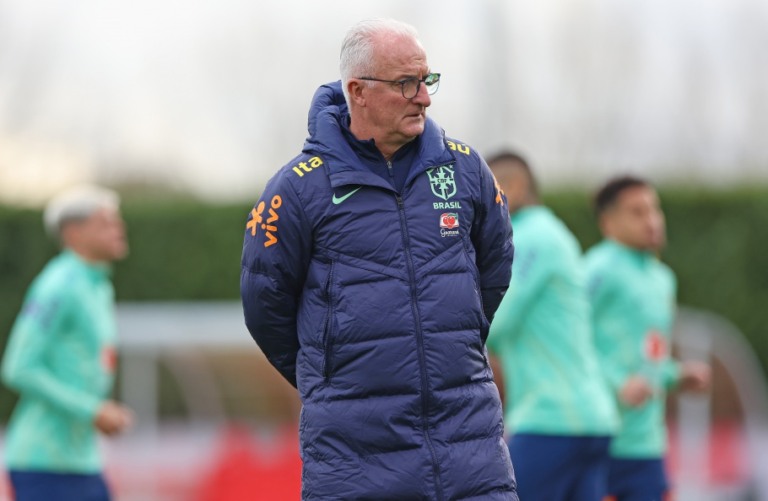 Dorival Júnior em seu primeiro treino pela Seleção Brasileira Créditos: Rafael Ribeiro/CBF