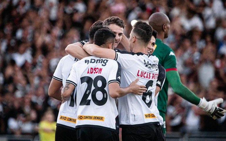 Vasco derrotou a Lusa por 4 a 0 (Crédito: Leandro Amorim/Vasco SAF)