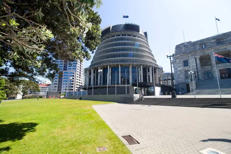Parlamento da Nova Zelândia na capital Wellington [Smith Collection/Getty Images]