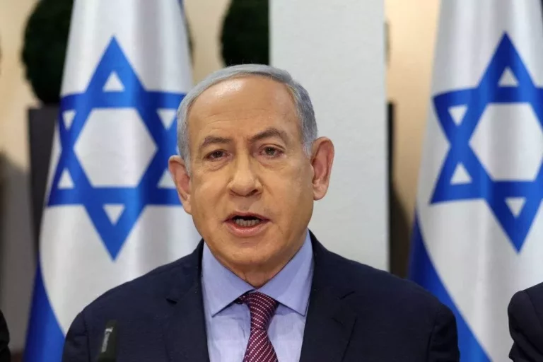 Primeiro-ministro israelense, Benjamin Netanyahu [Abir Sultan/POOL/AFP via Getty Images]