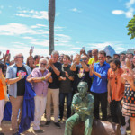 Inauguração estátua Betinho - Foto Laryssa Lomenha JUVRio