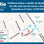 Rio de Janeiro - Ruas do Centro terão sentido alterado a partir de segunda-feira