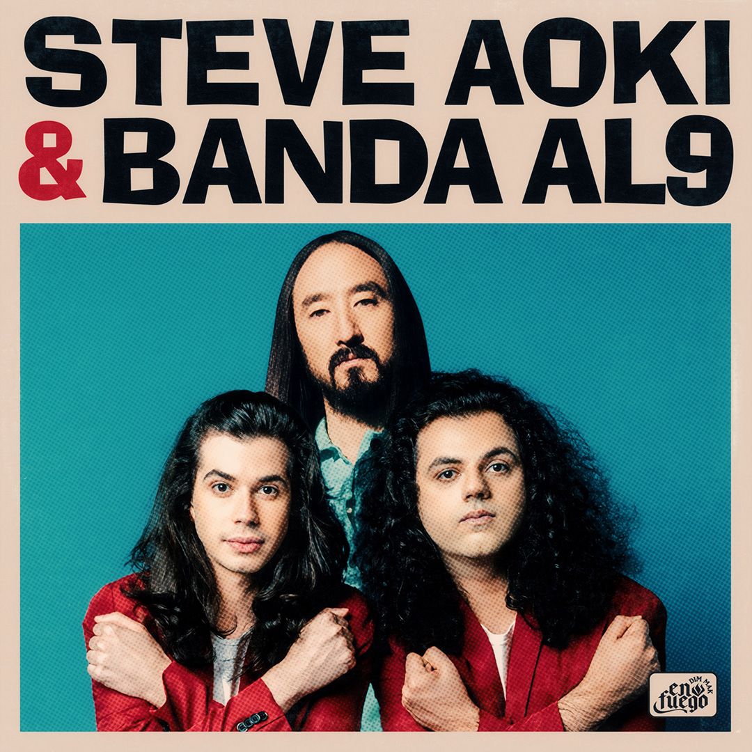 DIVULGAÇÃO CAPA EP Steve Aoki, Thiago Khouri e Matheus Khouri (Banda AL9)