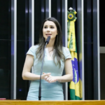 Carol de Toni (PL) no plenário da Câmara – Câmara dos Deputados/Divulgação