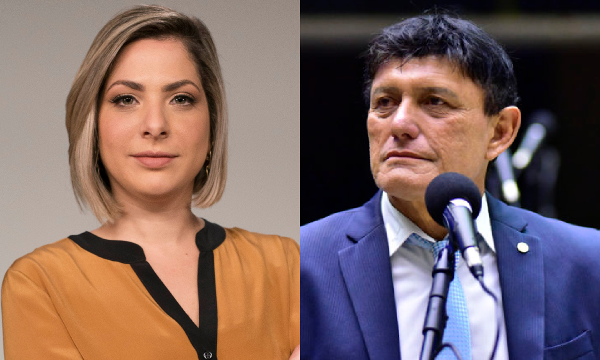 Daniela Lima detona Éder Mauro por dizer que “Marielle acabou”. Foto: reprodução