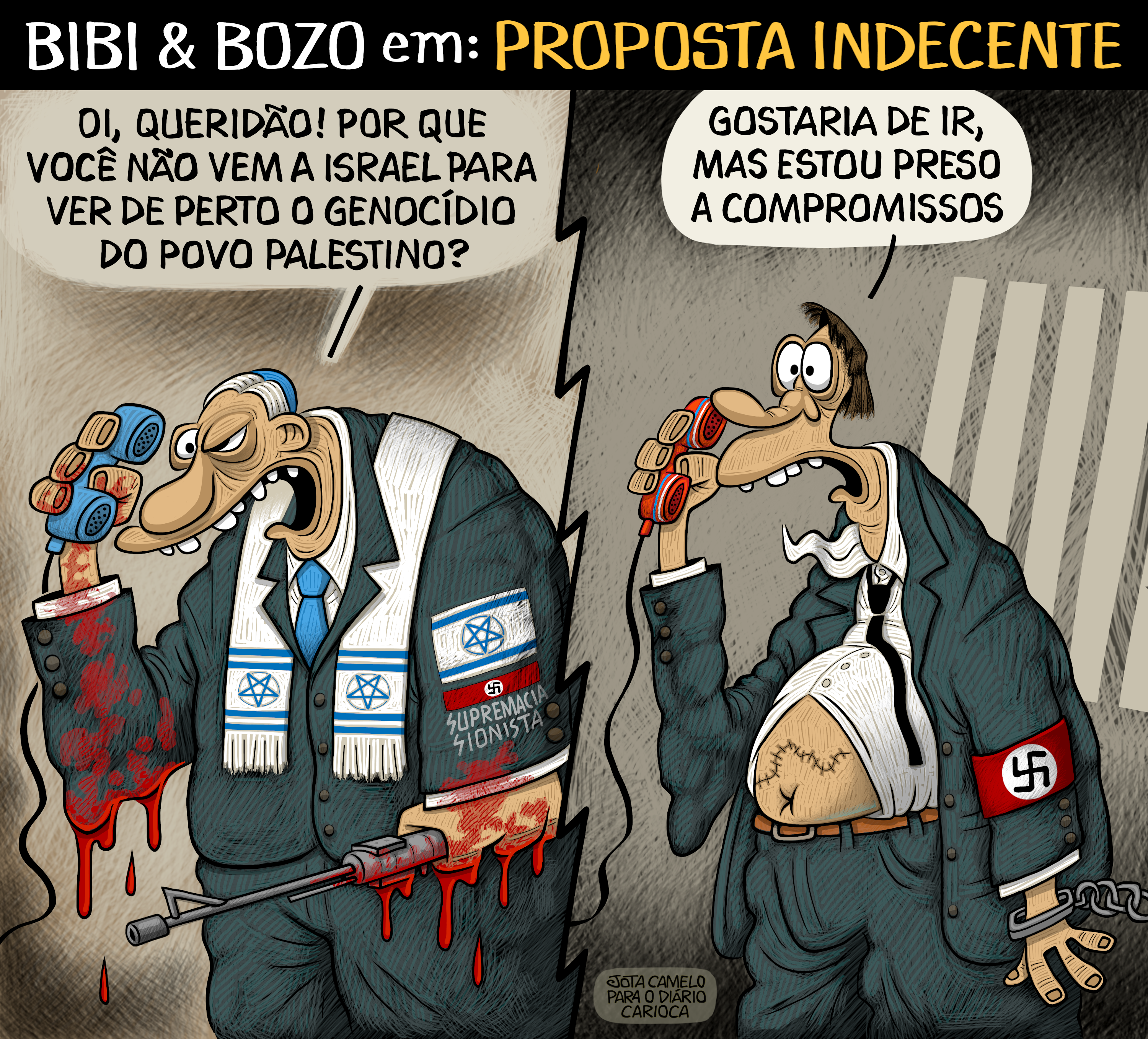 Bibi & Bozo em: Proposta Indecente - por Jota Camelo