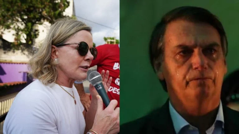 "Fraude sempre foi a especialidade de Bolsonaro, o Pai da Mentira", ironiza Gleisi, após indiciamento. Créditos: Reprodução redes sociais