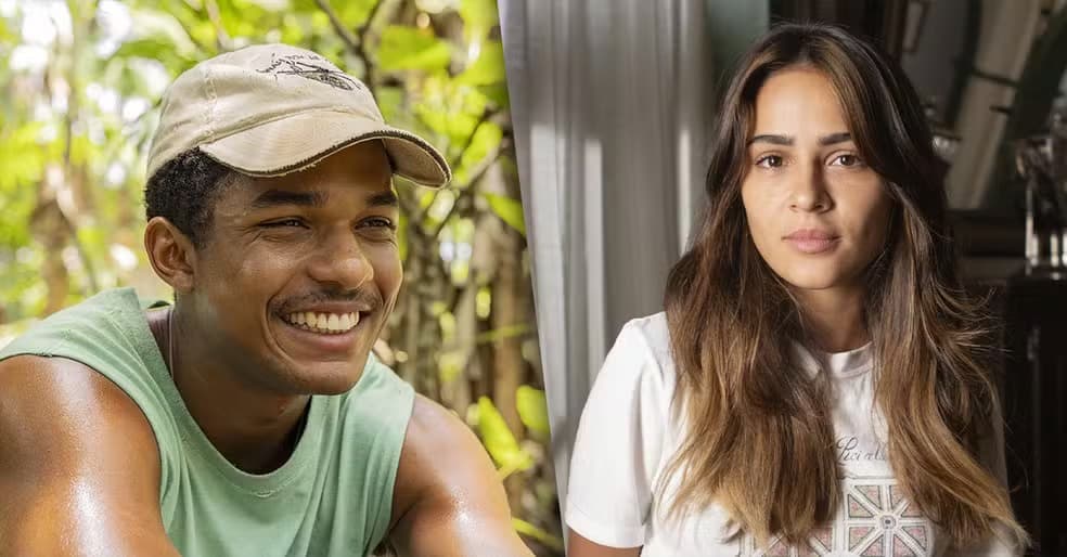 João Pedro e Sandra (Foto: Reprodução)